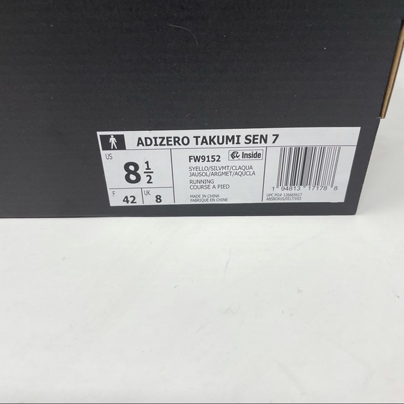New Adidas Adizero Takumi Sen 7 Running Shoes S - Picture 3 of 14